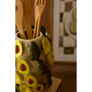 Ceramic Avocados Vase 2