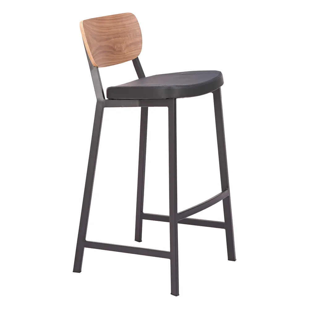 Ardenne Barstool Black & Brown