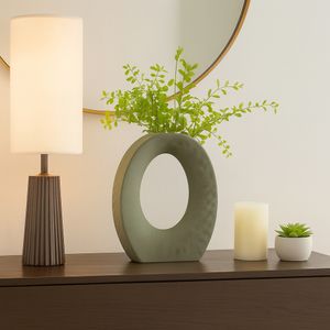 DILLONVIEW GREEN VASE 11 (IN) 12