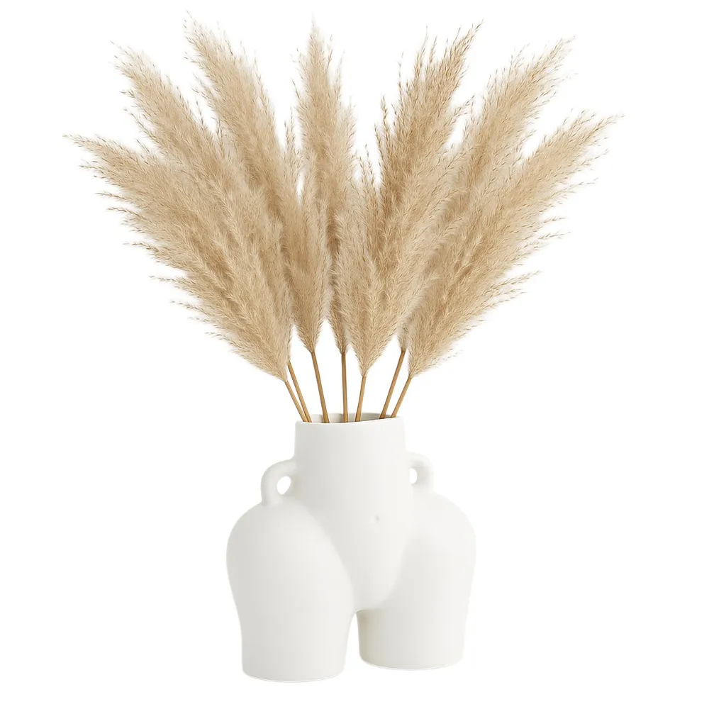 GLOVERSIDE WHITE VASE 8 (IN)