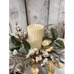 Glitz And Glamour Candle Ring 4.5in 1