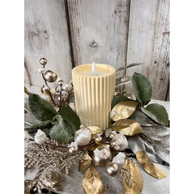 Glitz And Glamour Candle Ring 4.5in