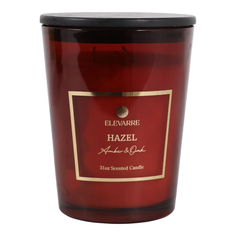 ROWANSTONE HAZEL AMBER & OAK CANDLE 7 (IN)