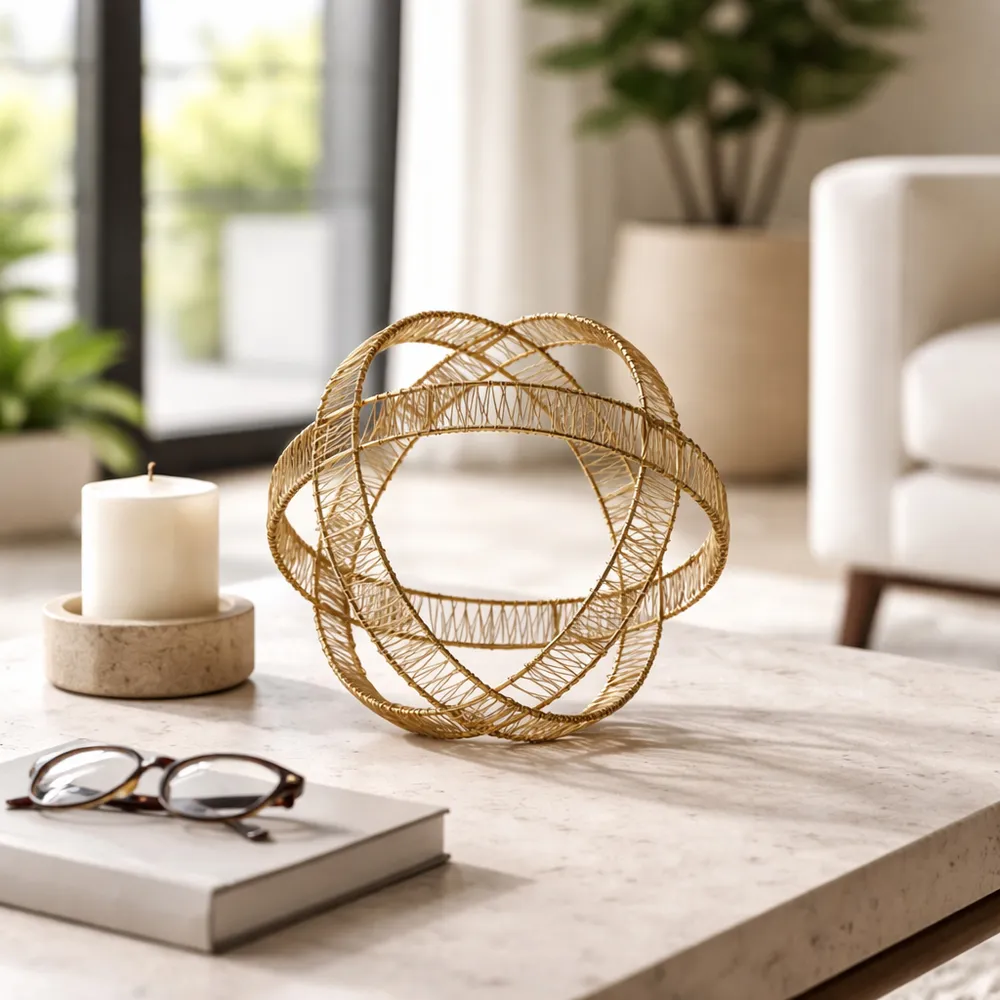 DRAYTONWOOD GOLD ORB 11 (IN)