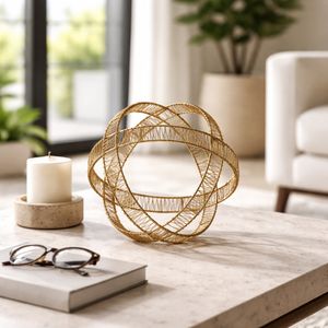 DRAYTONWOOD GOLD ORB 11 (IN) 9