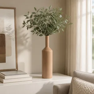 HAZENWOOD BROWN VASE 19 (IN) 2
