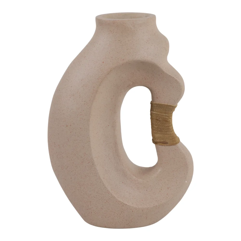 FINTONMOOR TAN VASE 13 (IN)