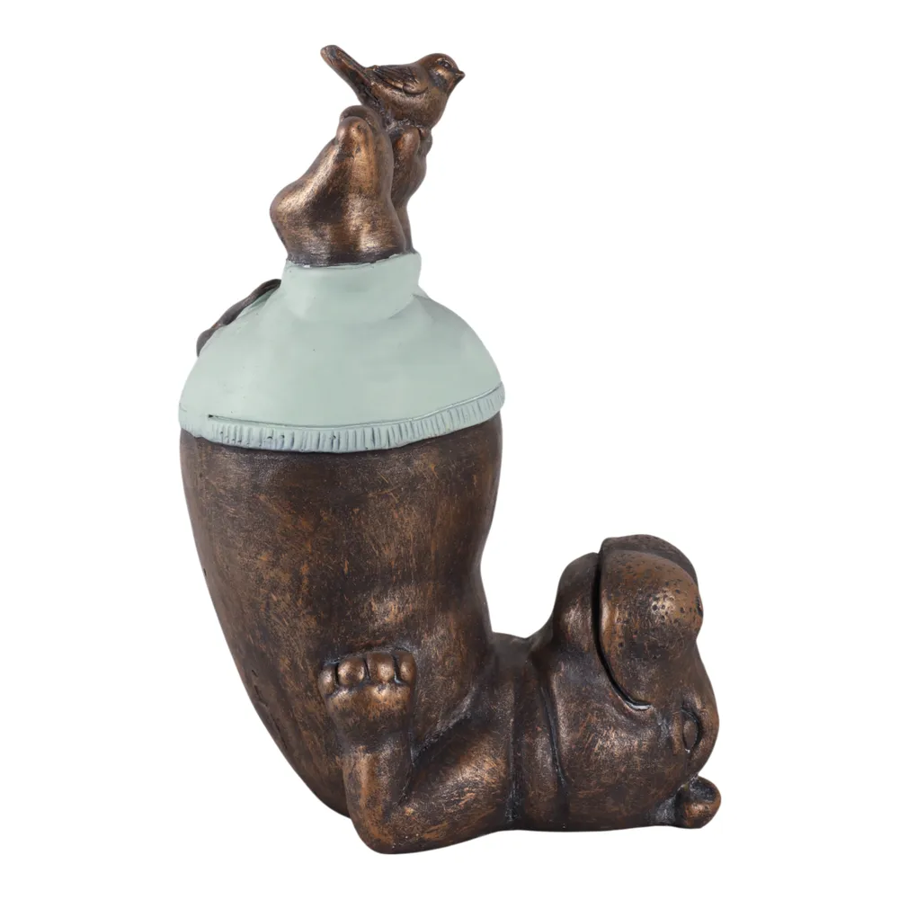 BONDLAND BRONZE GARDEN STATUARY 17 (IN)