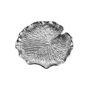 Lilypad Dimensional Wall Art - Set of 4 Silver 12