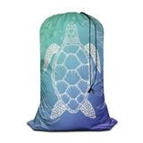 DIGITAL PRINT MESH XL BEACH DUFFLE - ISLAND TIME TURTLE 1