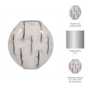 GORTONHAM WHITE VASE 20 (IN) 10