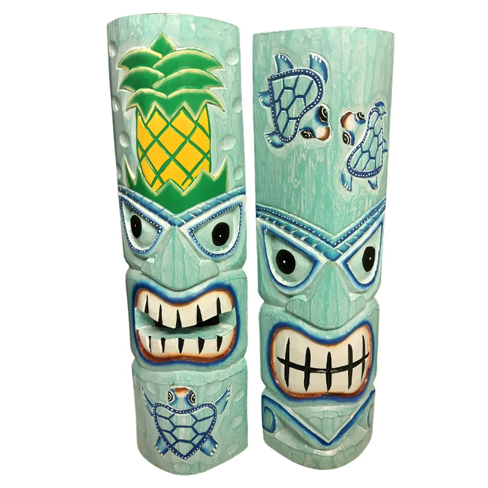 20" TIKI MASK 2-ASST