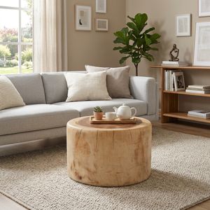 DUNLAPSIDE BROWN COFFEE TABLE 16 (IN) 2