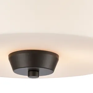 Winslow 13.5'' Wide 2-Light Flush Mount - Oil Rubbed Bronze 4