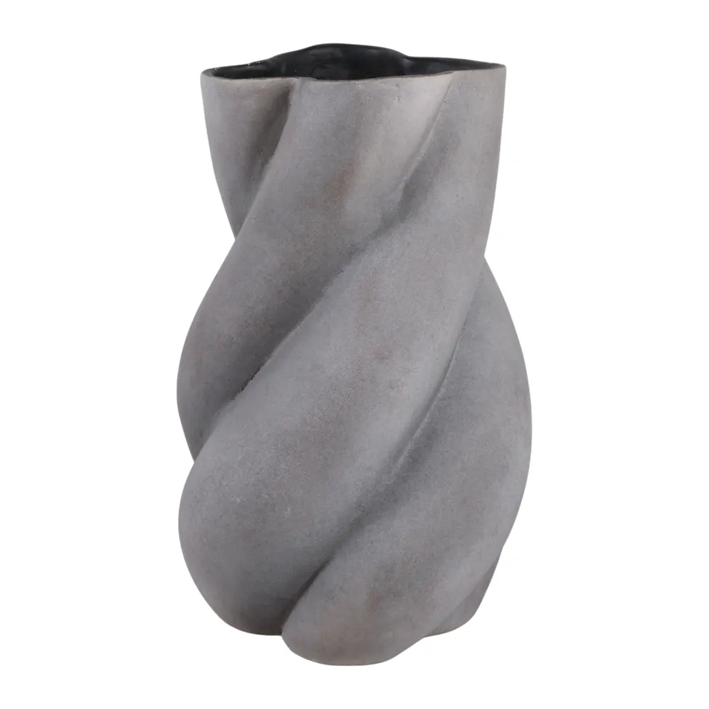 BROGANCREST GRAY VASE 15 (IN)