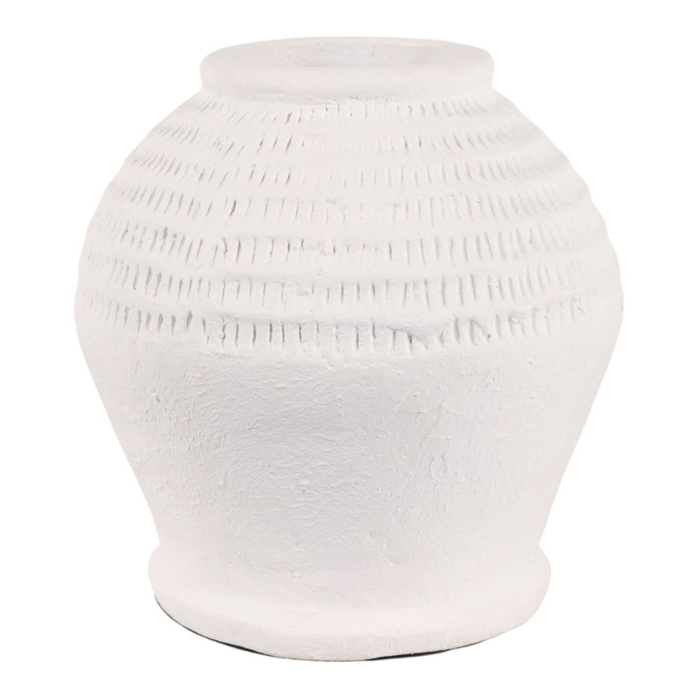 ROWANWORTH WHITE VASE 11 (IN)