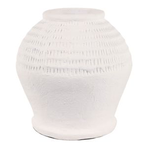 ROWANWORTH WHITE VASE 11 (IN) 4