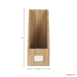WOODSONBEACH TAN FILE ORGANIZER 12 (IN) 10