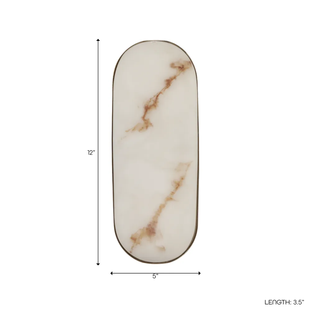 GARRETTMOOR IVORY SCONCE 12 (IN)