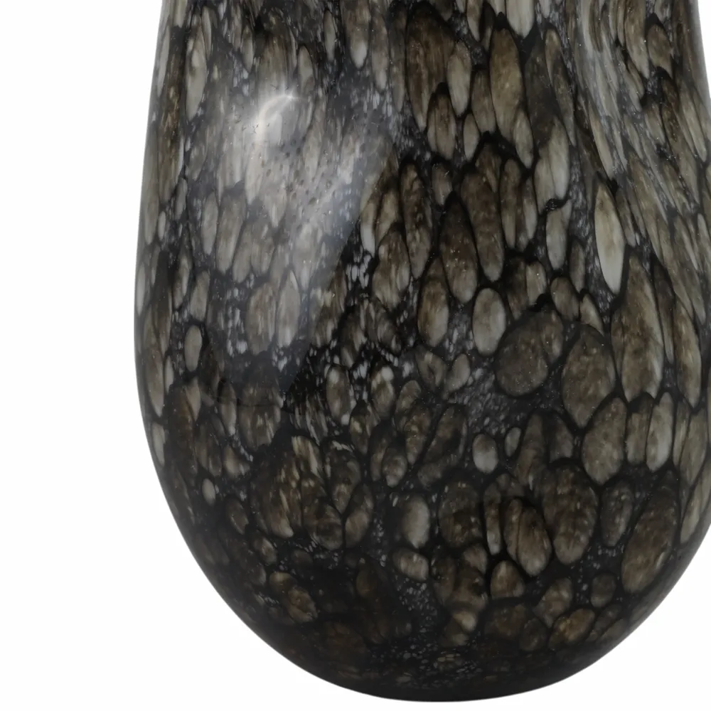 COLEGATE BROWN GLASS VASE 15 (IN)
