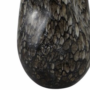 COLEGATE BROWN GLASS VASE 15 (IN) 6