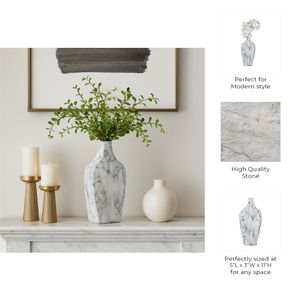 WOODSONWELL WHITE VASE 11 (IN) 10