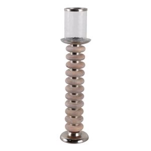 CULLENLAND TAN CANDLE HOLDER 25 (IN) 4
