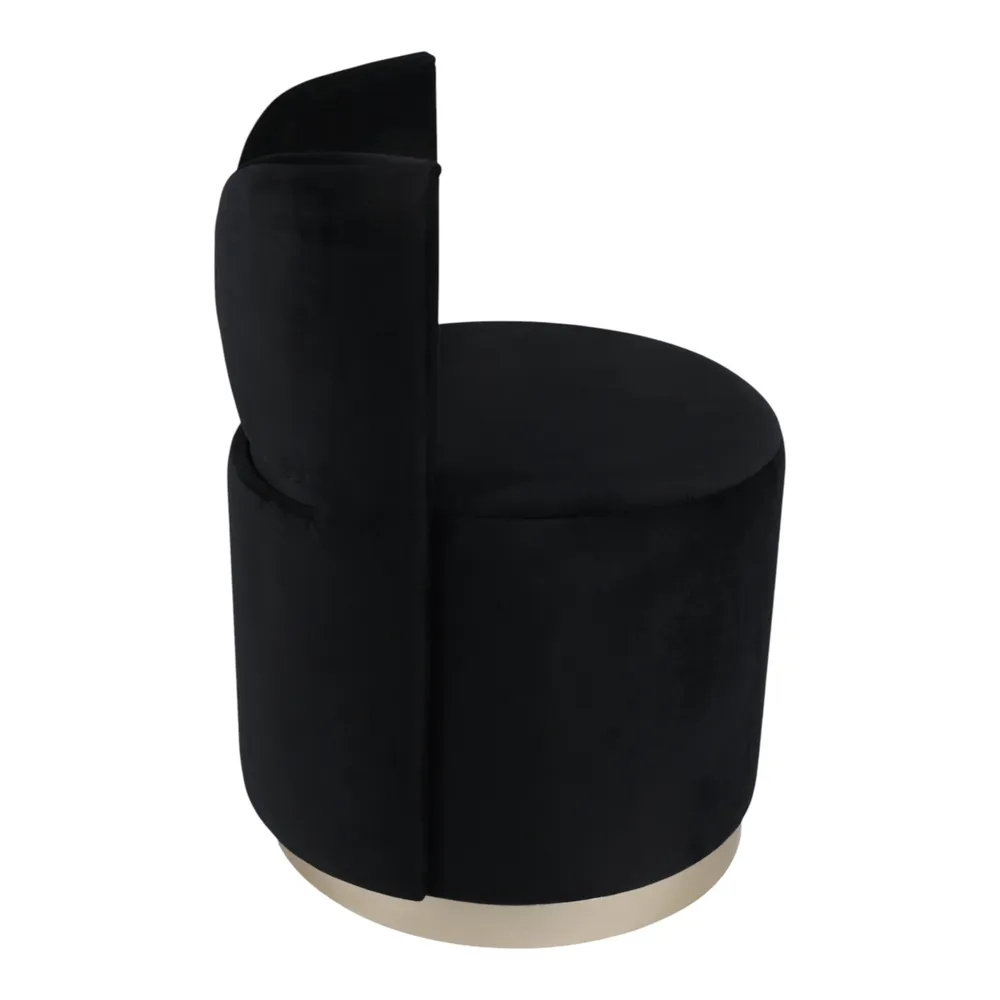 PARKLAKE BLACK STOOL 28 (IN)