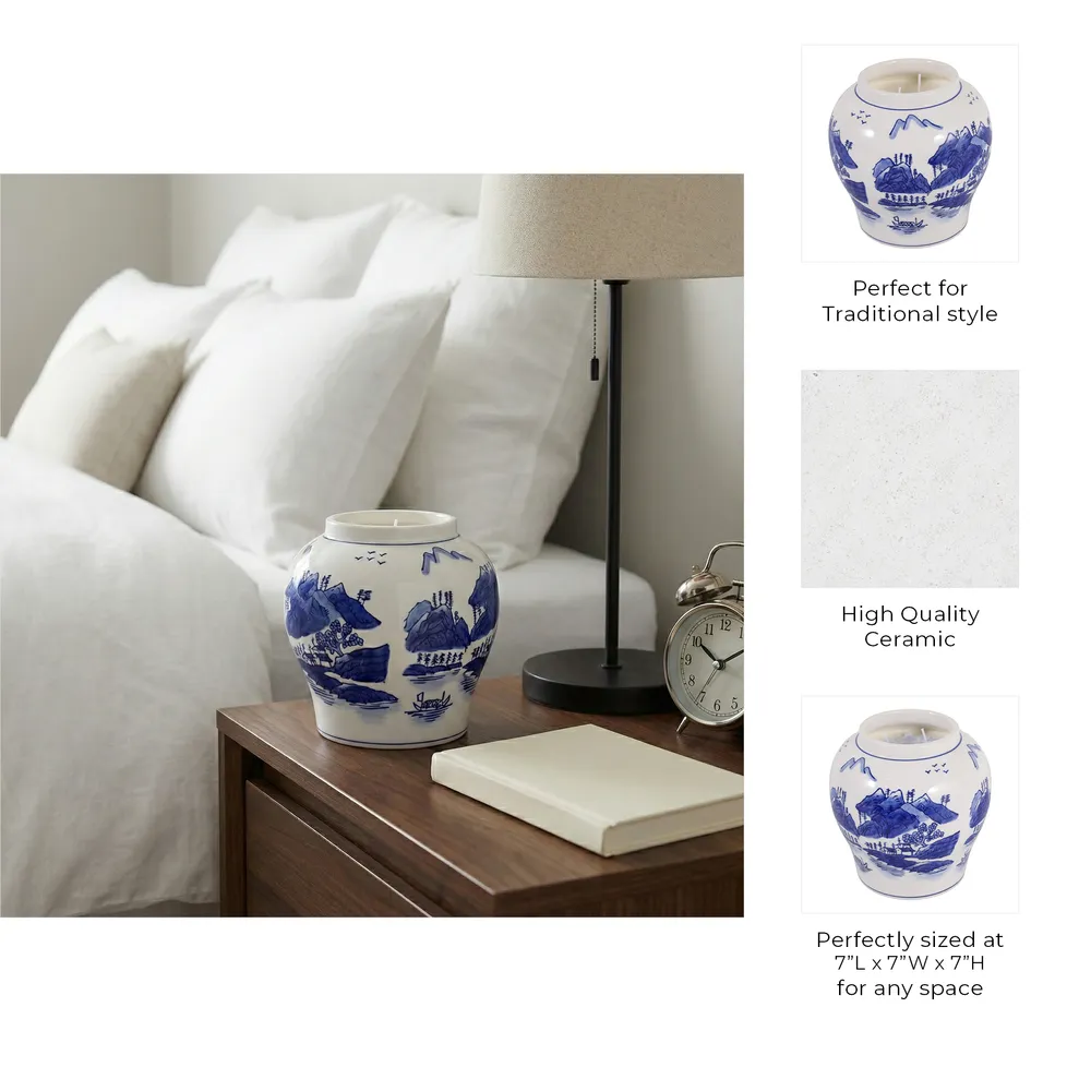 GUNNARTON NEROLI & BASIL CANDLE 7 (IN)