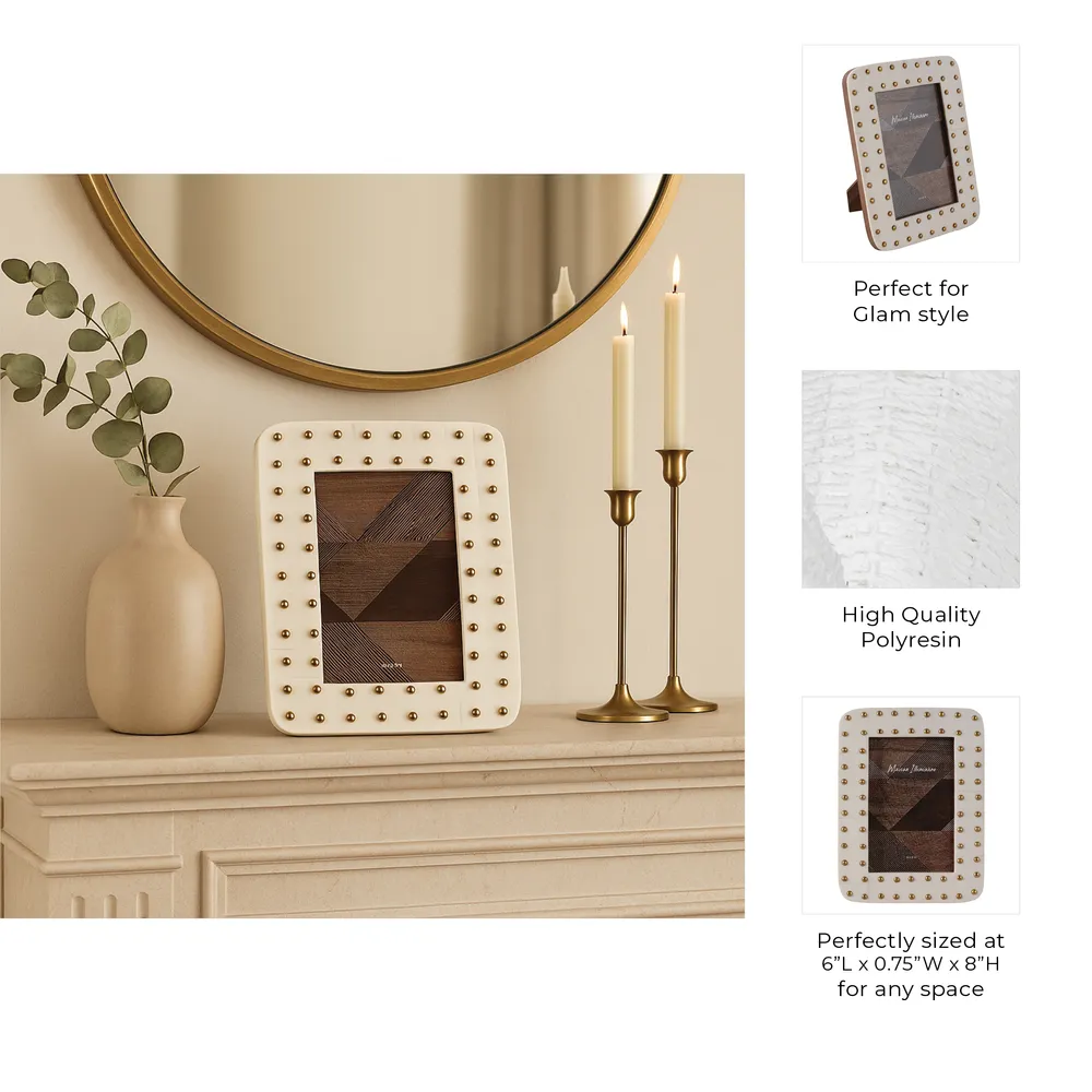 DANFORTHSHAW IVORY FRAME 8 (IN)