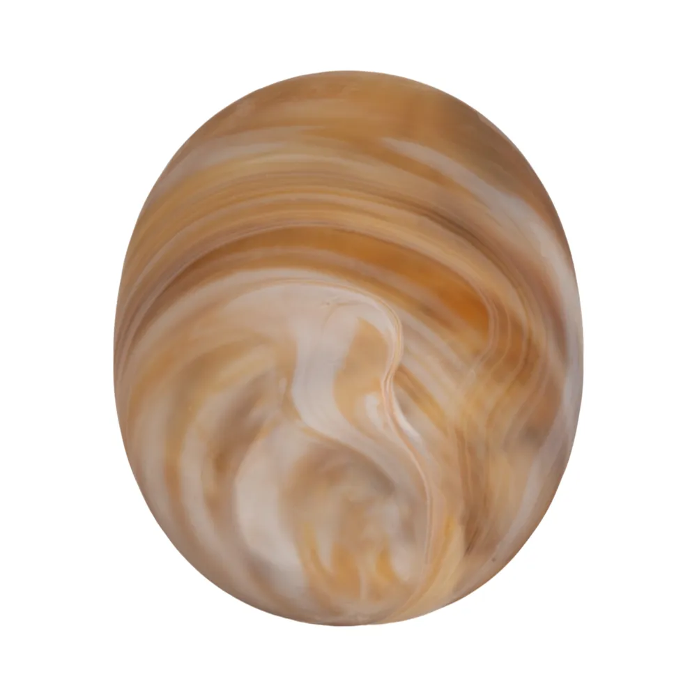 RAEWIND ORANGE GLASS VASE 9 (IN)