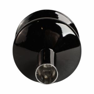 ELLENLAND BLACK CANDLE HOLDER 5 (IN) 5