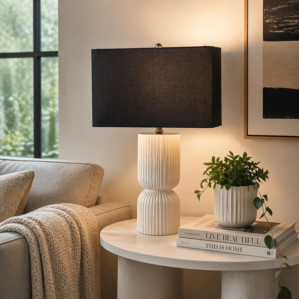 LAWSONMILL BLACK LAMP 22 (IN)