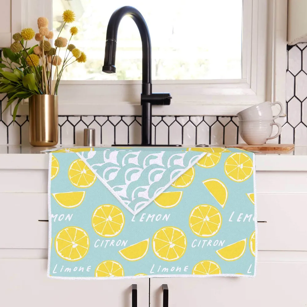 Limone Eco Kitchen Tea Towel