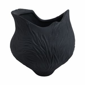 THORNTONPARK BLACK VASE 12 (IN) 5