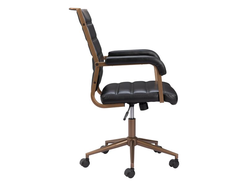 Auction Office Chair Vintage Black 3