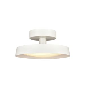 Nancy 11.75'' Wide LED Semi Flush Mount - Matte White 1