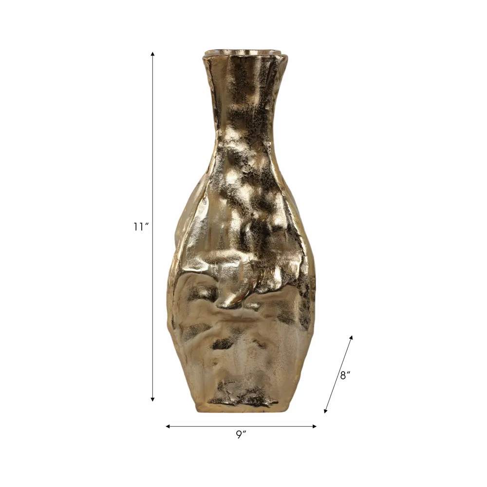 JADEBURN GOLD VASE 19 (IN)