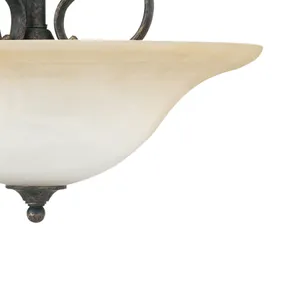 Prestige 18'' Wide 3-Light Pendant - Sable Bronze 4