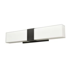 Reciprocate 25'' Wide 2-Light Vanity Light - Matte Black 3