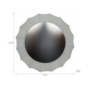 ENNISWELL IVORY MIRROR 42 (IN) 8