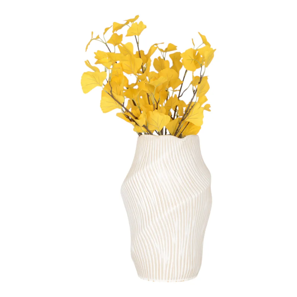 DORSEYSTONE CREAM VASE 17 (IN)
