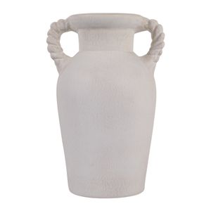 CLOVERWIND WHITE VASE 14 (IN) 6
