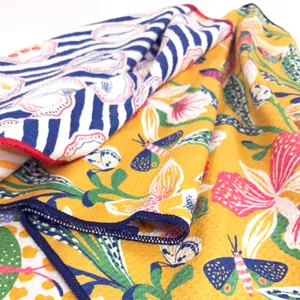 Botanical House Waffle Weave Tea Towel 5