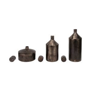 FALLONCREST SET OF 3 GOLD VASES 17 (IN) 5
