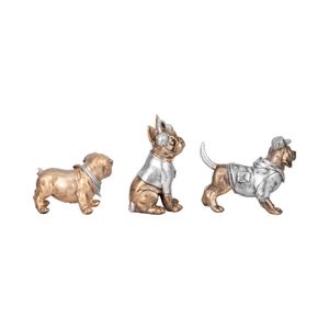 ZANEHOLM SET OF 3 GOLD DECOR 6 (IN) 4