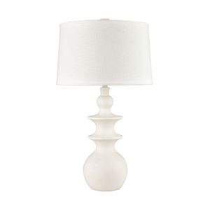 Depiction 32'' High 1-Light Table Lamp - Matte White 2