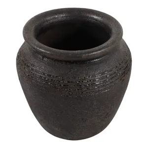 GRIFFINLAND BLACK VASE 6 (IN) 7