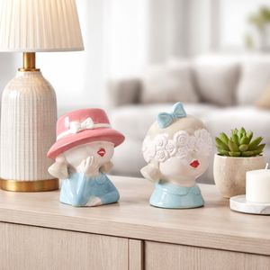 ARNETTBROOK SET OF 2 BLUE DECOR 6 (IN) 2