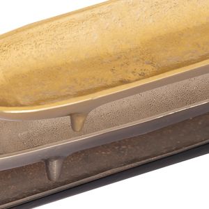 Bosco Tray - Set of 3 Nickel Brass and Bronze 6